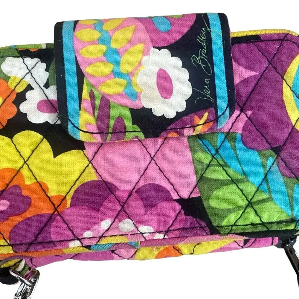 Vera Bradley Va Va Bloom Wristlet Retired Print - Picture 3 of 6